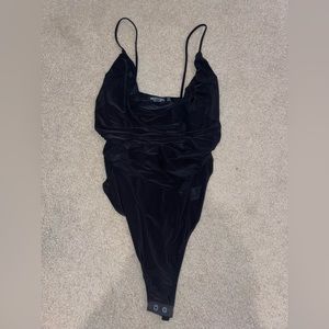 NastyGal Cowl Neck Bodysuit
